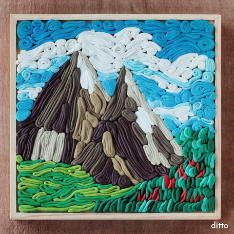 june | mountain quilling