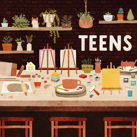 teens art session