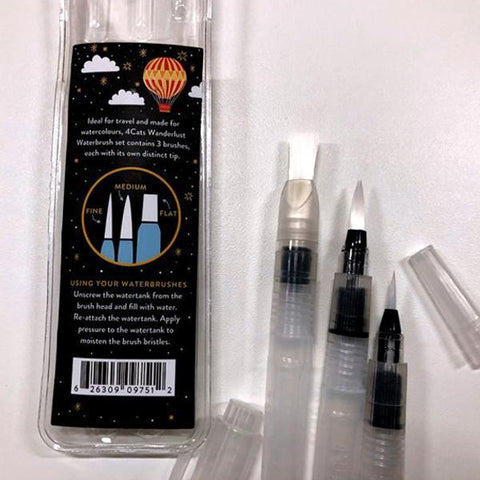 3 Piece Waterbrush Set