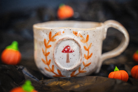 HOT CHOCOLATE NIGHT! 🍫 make a fancy mushroom teacup