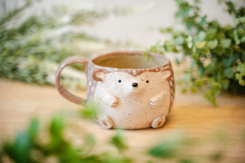 LITTLE! hedgehog mug night