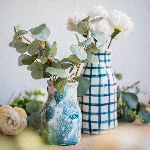 {french collection} 🩵 blue de mer bubble vase