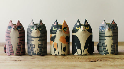 it's Cat Appreciation Day 🎉 Cat Vase Workshop
