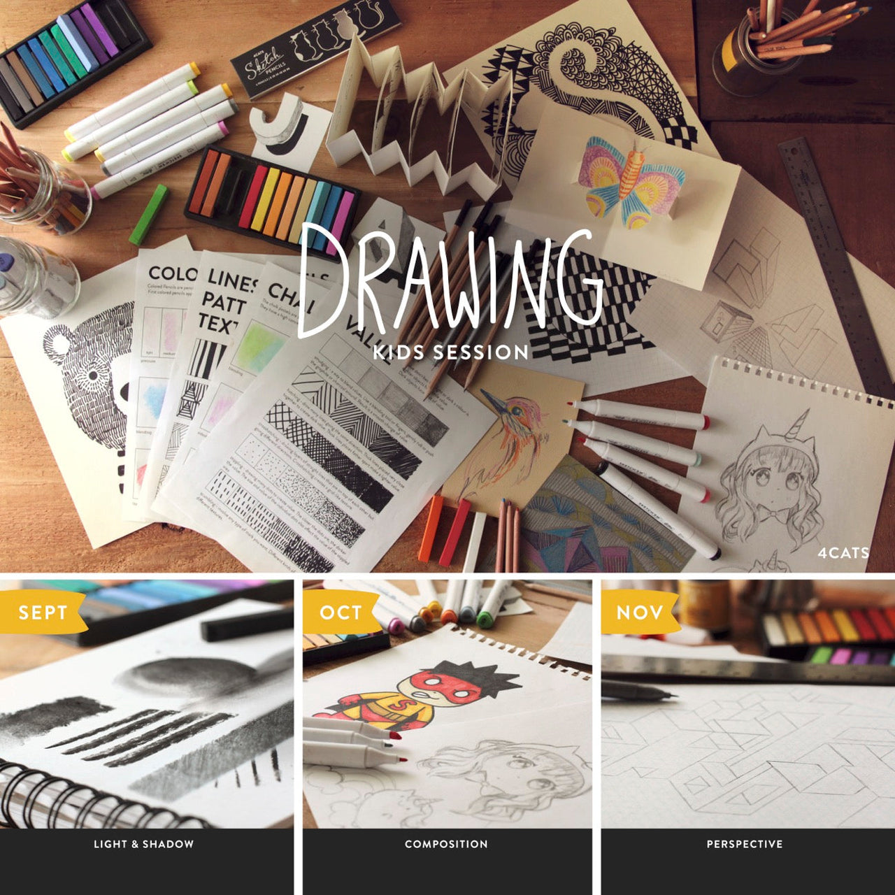 Drawing Class | 12 Week Session – Edgemont Village Aɾt Studio