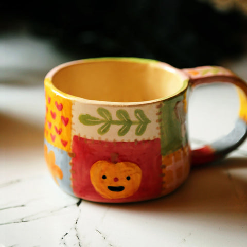 October | Fall Quilt Mug
