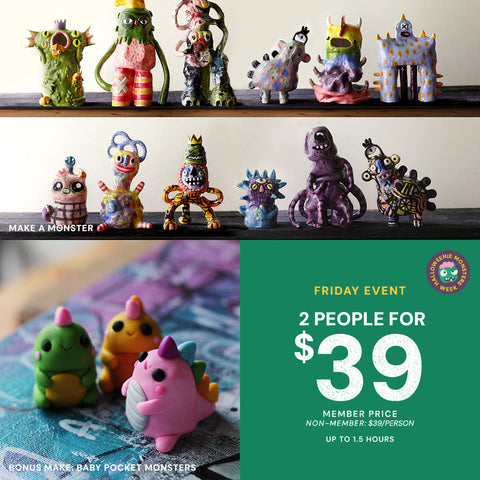 Friday Oct 23rd | Make A Monster Event