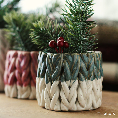 January | Sweater Vase