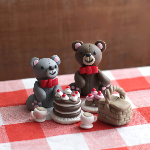 4Cats Ditto Oven-Bake Clay Teddy Bear Picnic Kit