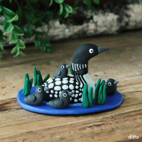 Sculpt A Loon Oven-Bake Clay Kit