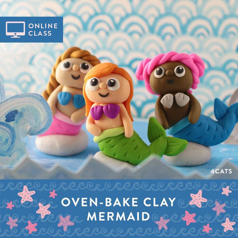 Sculpt a Mermaid Kit with Online Tutorial