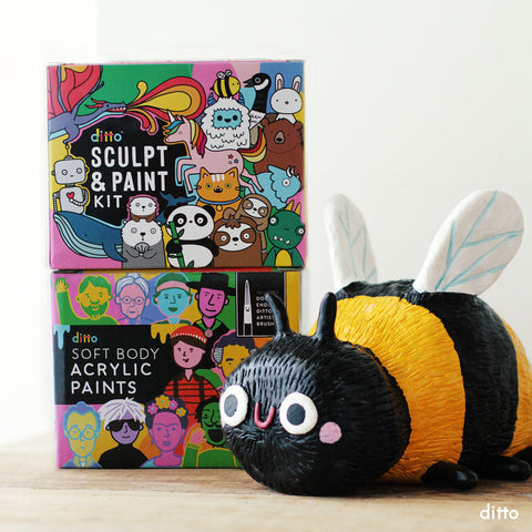 Sculpt And Paint Bee Kit